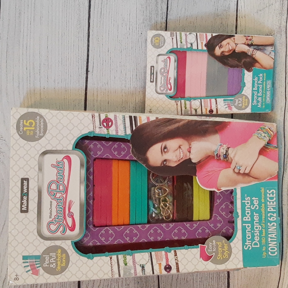 Jewelry Bracelet Maker DIY Jewelry Kit, PLUS BONUS Accessory Pack (PINK)